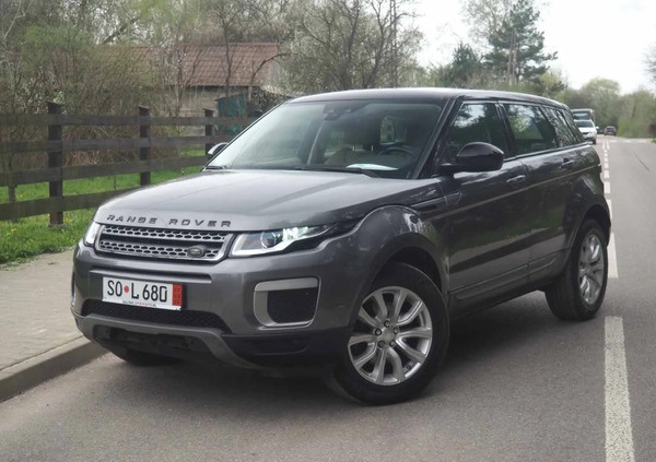 Land Rover Range Rover Evoque cena 73900 przebieg: 150410, rok produkcji 2016 z Strzelno małe 781